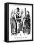 New Crowns for Old Ones!, Benjamin Disraeli Offering the Crown of India to Queen Victoria, 1876-John Tenniel-Framed Stretched Canvas
