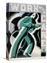 New Deal: Wpa Poster-Robert Muchley-Stretched Canvas