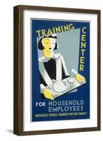 New Deal: Wpa Poster-Cleo Sara-Framed Giclee Print