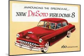 New DeSoto Firedome 8-null-Mounted Art Print