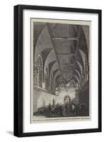 New Dining-Hall, Merchant Seamen's Orphan Asylum, Snaresbrook-null-Framed Giclee Print