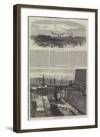 New Dock and Naval Prison at Malta-null-Framed Giclee Print