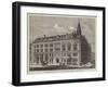 New Dock-House of the East and West India Dock Company, in Billiter-Square-Frank Watkins-Framed Giclee Print