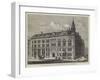 New Dock-House of the East and West India Dock Company, in Billiter-Square-Frank Watkins-Framed Giclee Print