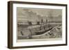 New Docks and Basin, Portsmouth-null-Framed Giclee Print