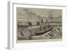 New Docks and Basin, Portsmouth-null-Framed Giclee Print