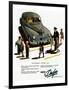 New Dodge Smoothes Afloat-null-Framed Premium Giclee Print