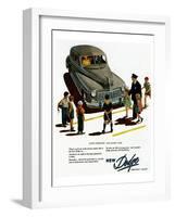 New Dodge Smoothes Afloat-null-Framed Art Print