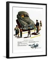 New Dodge Smoothes Afloat-null-Framed Art Print