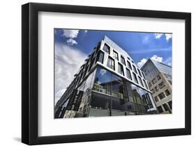 new Dortotheen Quartier DOQU of the architects Behnisch, Stuttgart, Baden-Wurttemberg, Germany-Michael Weber-Framed Photographic Print