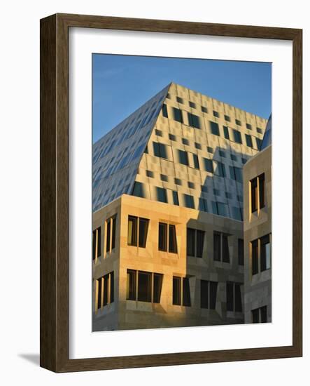 new Dortotheen Quartier DOQU of the architects Behnisch, Stuttgart, Baden-Wurttemberg, Germany-Michael Weber-Framed Photographic Print