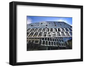 new Dortotheen Quartier DOQU of the architects Behnisch, Stuttgart, Baden-Wurttemberg, Germany-Michael Weber-Framed Photographic Print