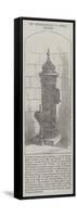 New Drinking-Fountain at Bowness, Windermere-null-Framed Stretched Canvas