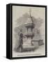 New Drinking-Fountain at Scarborough-null-Framed Stretched Canvas