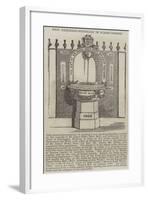 New Drinking-Fountain in Fleet-Street-null-Framed Giclee Print