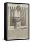 New Drinking-Fountain in Fleet-Street-null-Framed Stretched Canvas