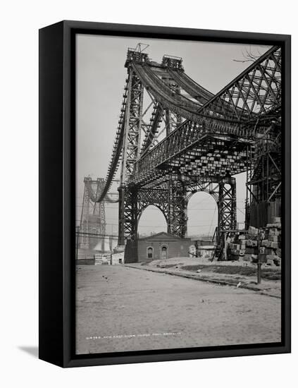 New East River Bridge-null-Framed Stretched Canvas