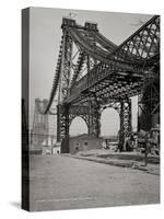 New East River Bridge-null-Stretched Canvas