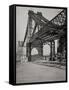 New East River Bridge-null-Framed Stretched Canvas