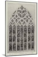 New East Window in Heckington Church, Lincolnshire-null-Mounted Giclee Print