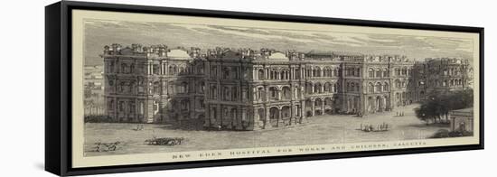 New Eden Hospital for Women and Children, Calcutta-null-Framed Stretched Canvas