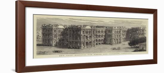 New Eden Hospital for Women and Children, Calcutta-null-Framed Giclee Print