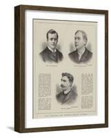 New Editors of London Daily Papers-null-Framed Giclee Print