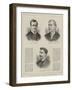 New Editors of London Daily Papers-null-Framed Giclee Print