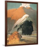 New Empire State Express-null-Framed Premium Giclee Print