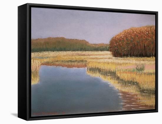 New England Autumn, 1990-Lillian Delevoryas-Framed Stretched Canvas