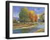 New England Autumn-John Zaccheo-Framed Giclee Print