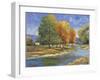 New England Autumn-John Zaccheo-Framed Giclee Print