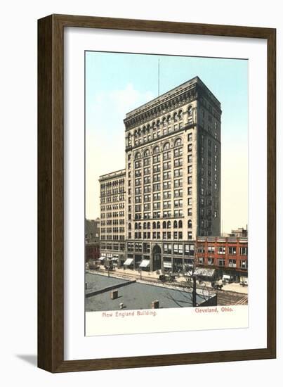 New England Building, Cleveland-null-Framed Art Print