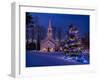 New England Christmas-Michael Blanchette Photography-Framed Photographic Print