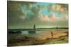 New England Coastal Scene-Martin Johnson Heade-Stretched Canvas