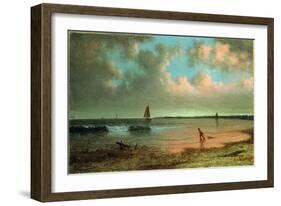 New England Coastal Scene-Martin Johnson Heade-Framed Giclee Print