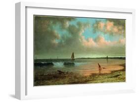 New England Coastal Scene-Martin Johnson Heade-Framed Giclee Print