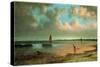 New England Coastal Scene-Martin Johnson Heade-Stretched Canvas