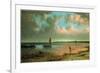 New England Coastal Scene-Martin Johnson Heade-Framed Giclee Print