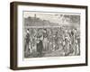 New England Factory Workers Leaving Their Workplace at Bell-Time-Winslow Homer-Framed Art Print