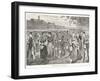 New England Factory Workers Leaving Their Workplace at Bell-Time-Winslow Homer-Framed Art Print