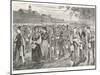 New England Factory Workers Leaving Their Workplace at Bell-Time-Winslow Homer-Mounted Art Print
