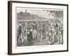 New England Factory Workers Leaving Their Workplace at Bell-Time-Winslow Homer-Framed Art Print