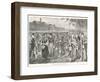 New England Factory Workers Leaving Their Workplace at Bell-Time-Winslow Homer-Framed Art Print