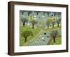 New England Farm-David Sheskin-Framed Giclee Print