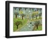 New England Farm-David Sheskin-Framed Giclee Print