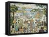 New England Harbour, c.1919-23-Maurice Brazil Prendergast-Framed Stretched Canvas