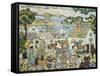 New England Harbour, c.1919-23-Maurice Brazil Prendergast-Framed Stretched Canvas