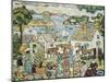 New England Harbour, c.1919-23-Maurice Brazil Prendergast-Mounted Giclee Print