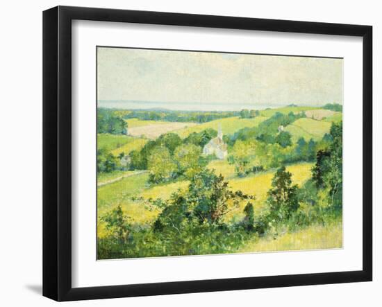 New England Hills-Robert William Vonnoh-Framed Giclee Print